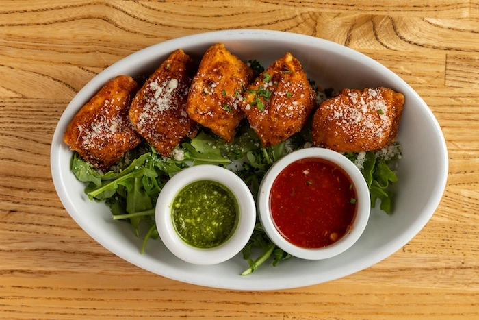 Fried Cheese Ravioli
