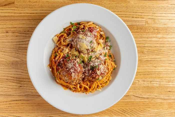 Spaghetti + Meatballs